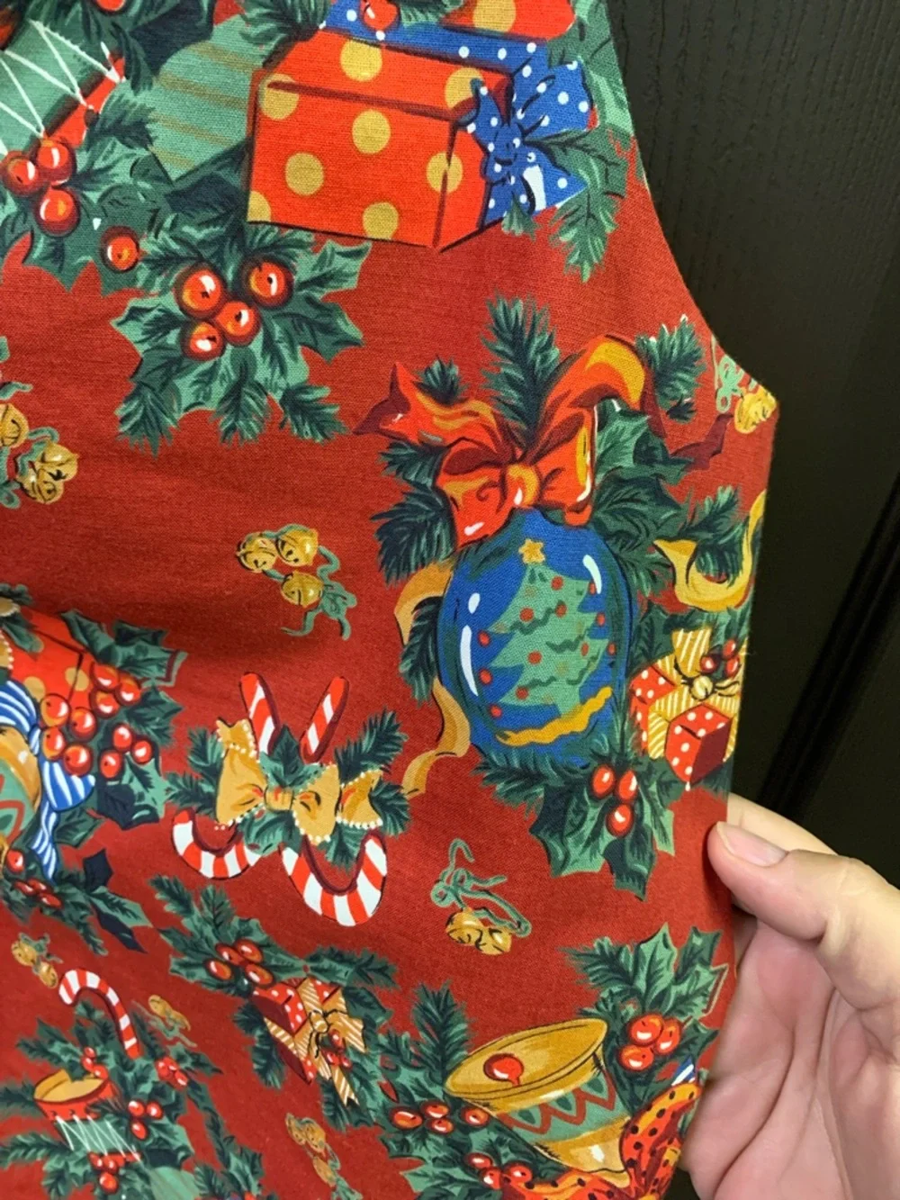 Vintage Nutcracker Christmas Vest Men’s Large - Picture 4 of 9